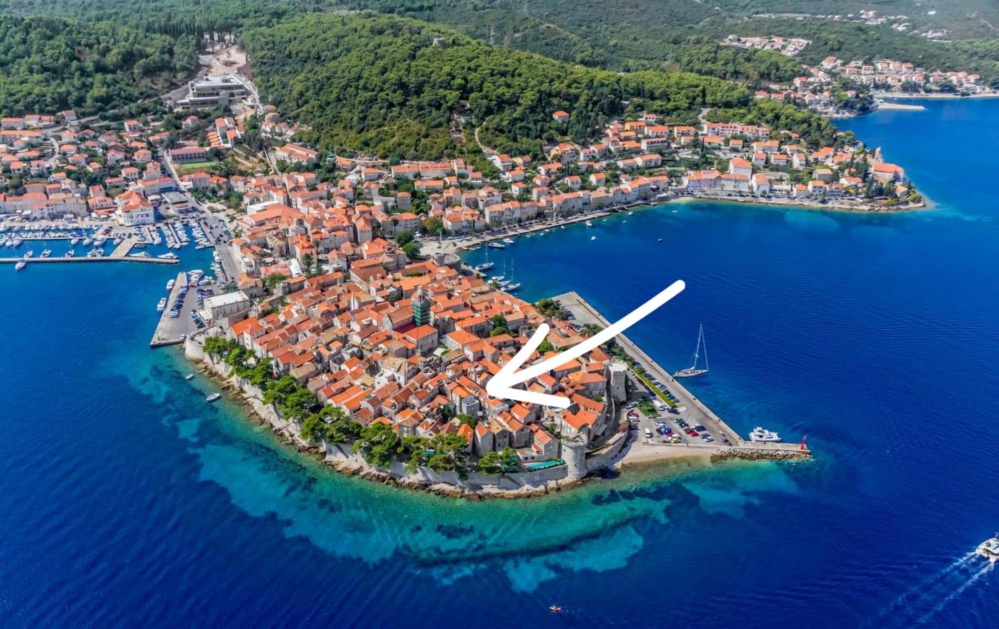 Apartment Revelin In Old Town Korcula מראה חיצוני תמונה